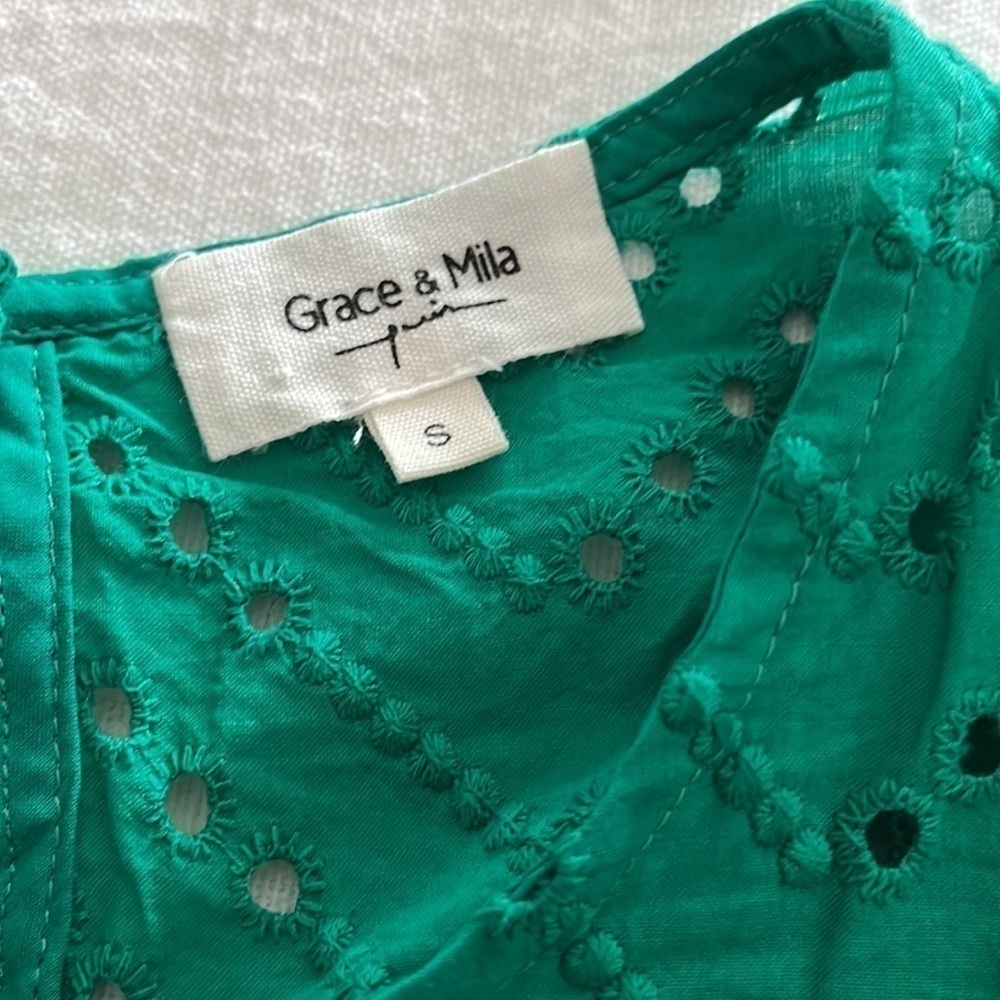 Grace and Mila green top - Picture 6 of 7